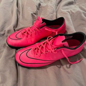 Nike Mercurial Victory V IC - Hyper Pink Indoor Soccer Shoes Size 11